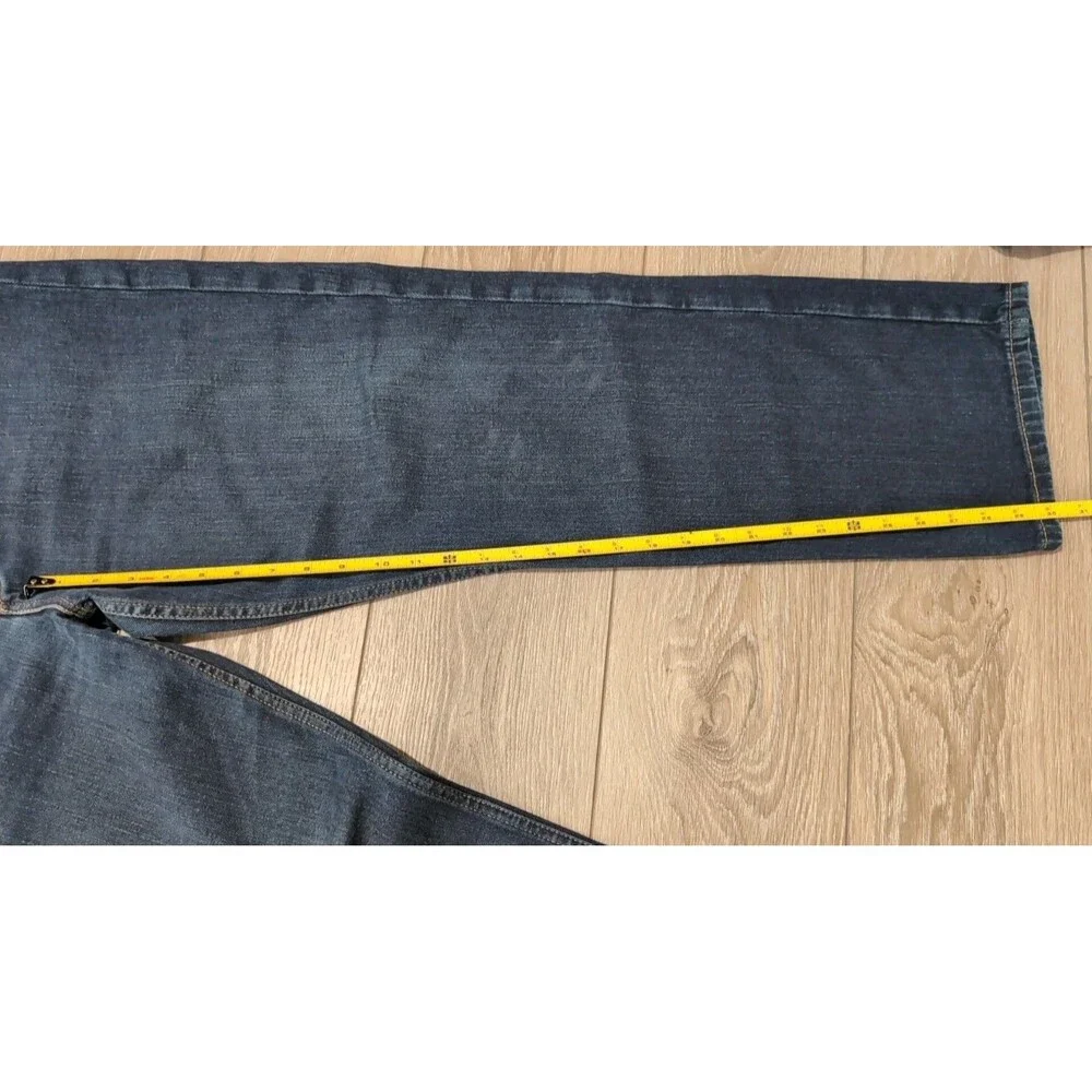 LEVI'S 514 DENIM JEANS MENS 38X30 DARK WASH BLUE STRAIGHT 9